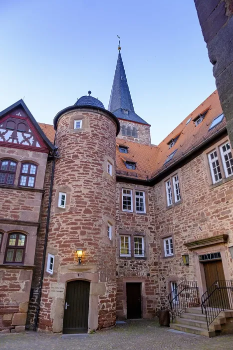 Gerahmter Druck : Kloster Schluchtern, Schluchtern Gerahmter Druck : Kloster Schluchtern, Schluchtern