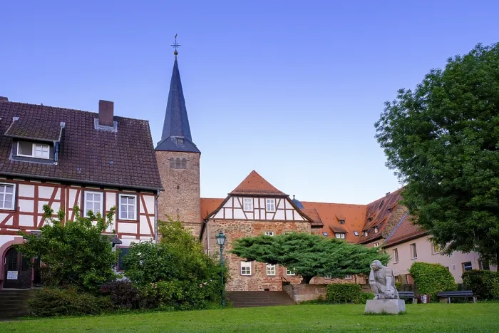 Gerahmter Druck : Kloster Schluchtern, Schluchtern Gerahmter Druck : Kloster Schluchtern, Schluchtern