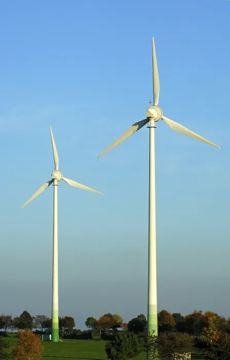 Gerahmter Druck : Windpark Schmidt, Eifelgebirge