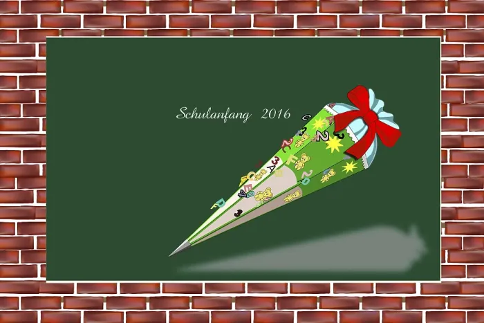 Gerahmter Druck : Zurück in die Schule 2016. Gerahmter Druck : Zurück in die Schule 2016.