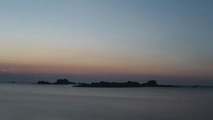 Gerahmter Druck : Meer am Abendlicht. Gerahmter Druck : Meer am Abendlicht.