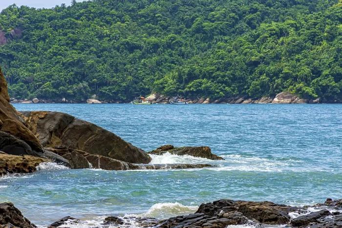 Gerahmter Druck : Das Meer von Trindade Gerahmter Druck : Das Meer von Trindade