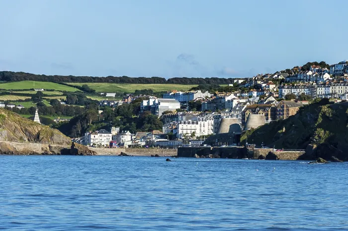 Gerahmter Druck : Der Strand von Ilfracombe, Devon, England Gerahmter Druck : Der Strand von Ilfracombe, Devon, England