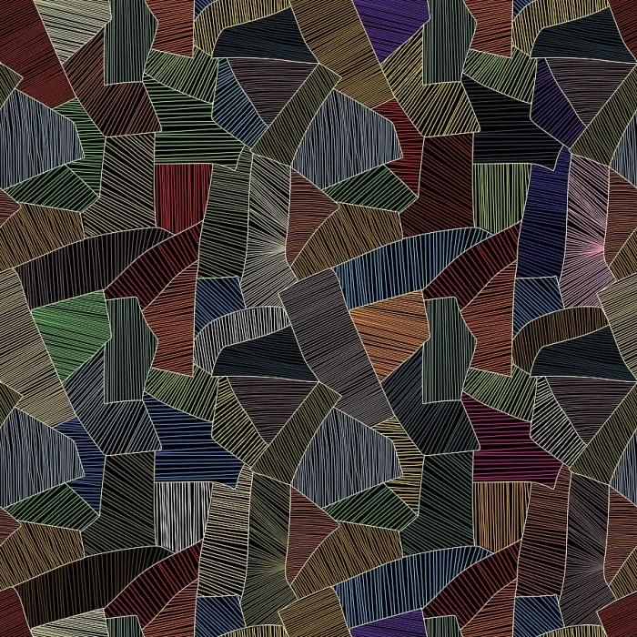 Gerahmter Druck : Seamless Vektor-Mosaikmuster Gerahmter Druck : Seamless Vektor-Mosaikmuster