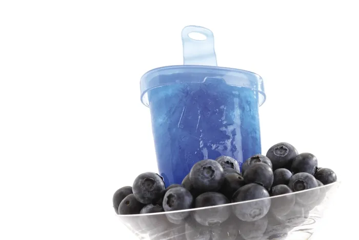 Gerahmter Druck : Selbstgemachte Eisstäbchen. Gerahmter Druck : Selbstgemachte Eisstäbchen.