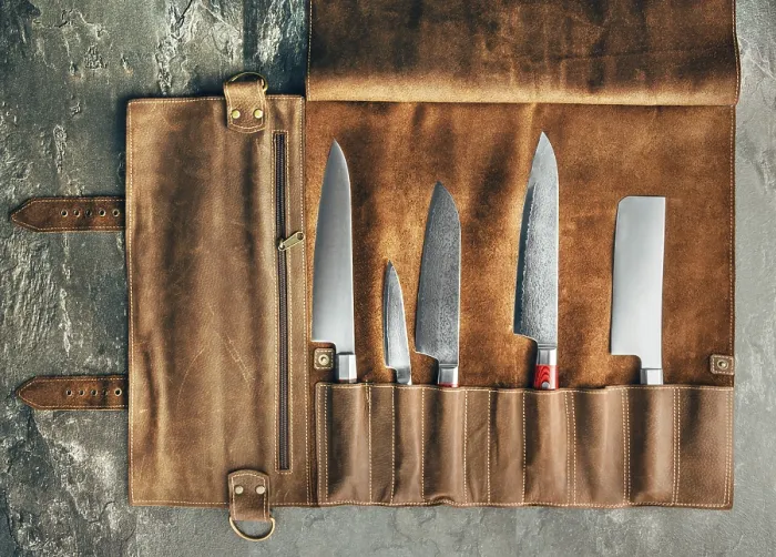 Gerahmter Druck : Set von professionellen Kochwerkzeugen Gerahmter Druck : Set von professionellen Kochwerkzeugen