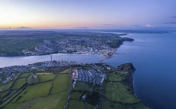 Gerahmter Druck : Shaldon und River Teign, Devon Gerahmter Druck : Shaldon und River Teign, Devon