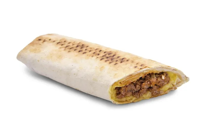 Gerahmter Druck : Schawarma mit gehacktem Lammfleisch. Gerahmter Druck : Schawarma mit gehacktem Lammfleisch.