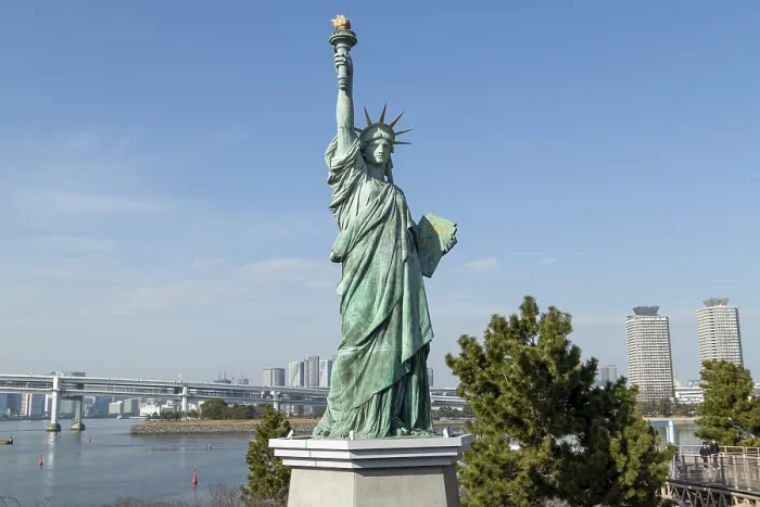 Gerahmter Druck : Sightseeing, Statue der Freiheit. Gerahmter Druck : Sightseeing, Statue der Freiheit.