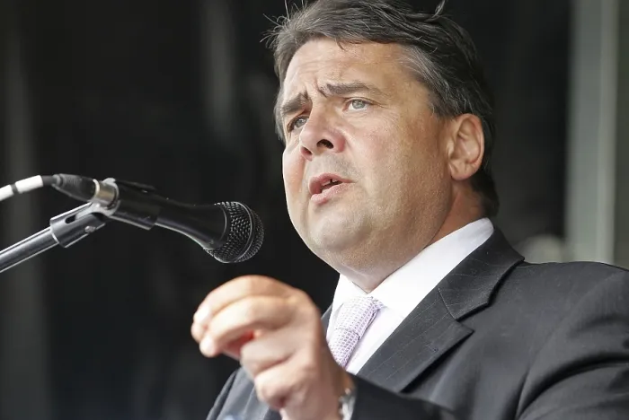 Gerahmter Druck : Sigmar Gabriel