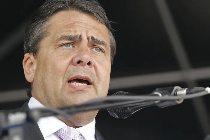 Gerahmter Druck : Sigmar Gabriel Gerahmter Druck : Sigmar Gabriel