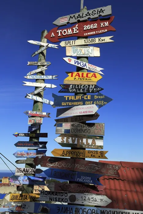 Gerahmter Druck : Signpost Gerahmter Druck : Signpost