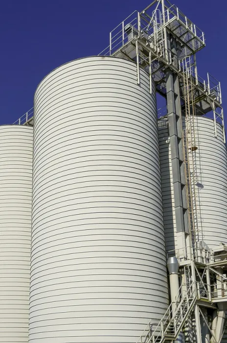 Gerahmter Druck : Silo Gerahmter Druck : Silo