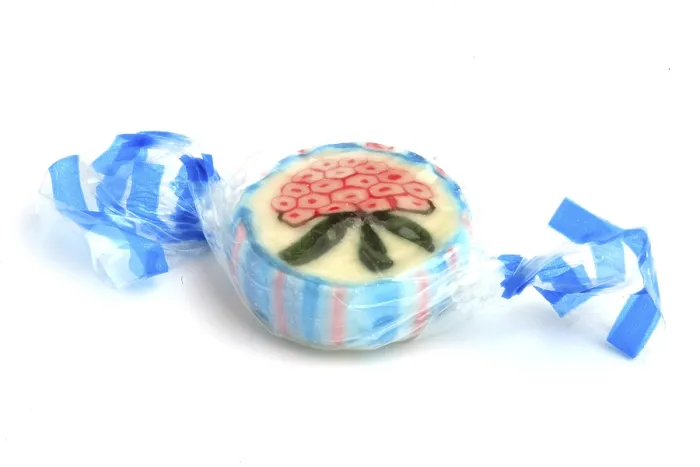Gerahmter Druck : Einzelobstbonbon, Süßigkeiten Gerahmter Druck : Einzelobstbonbon, Süßigkeiten