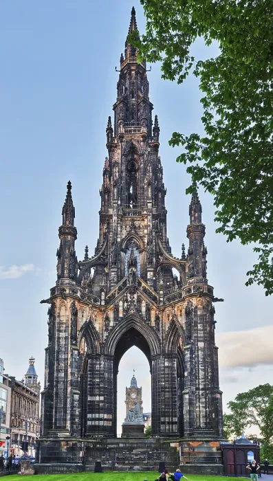 Gerahmter Druck : Denkmal für Sir Walter Scott, Edinburgh Gerahmter Druck : Denkmal für Sir Walter Scott, Edinburgh