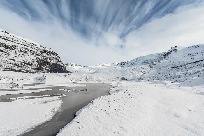 Gerahmter Druck : Skaftafellsjökull-Gletscher Gerahmter Druck : Skaftafellsjökull-Gletscher
