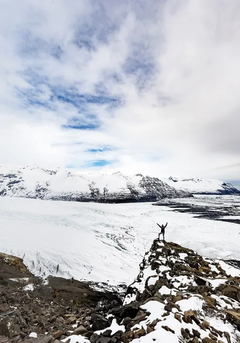 Gerahmter Druck : Skaftafellsjökull-Gletscher Gerahmter Druck : Skaftafellsjökull-Gletscher