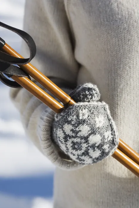 Gerahmter Druck : Skifahren in Norwegen Gerahmter Druck : Skifahren in Norwegen