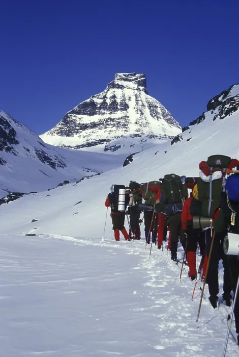 Gerahmter Druck : Skifahren in Norwegen Gerahmter Druck : Skifahren in Norwegen