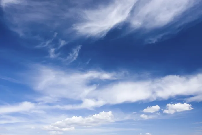 Gerahmter Druck : Himmel mit Wolken. Gerahmter Druck : Himmel mit Wolken.