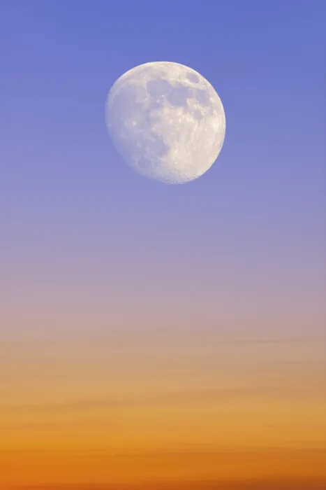 Gerahmter Druck : Himmel mit dem Mond, komponieren. Gerahmter Druck : Himmel mit dem Mond, komponieren.