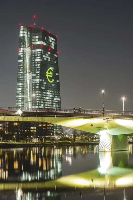 Gerahmter Druck : Skyline, FloBerbrücke Gerahmter Druck : Skyline, FloBerbrücke