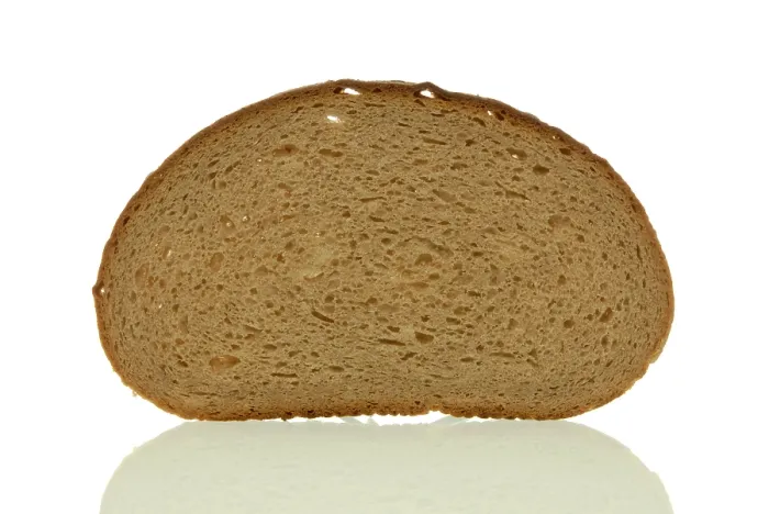 Gerahmter Druck : Ein Stück Brot. Gerahmter Druck : Ein Stück Brot.