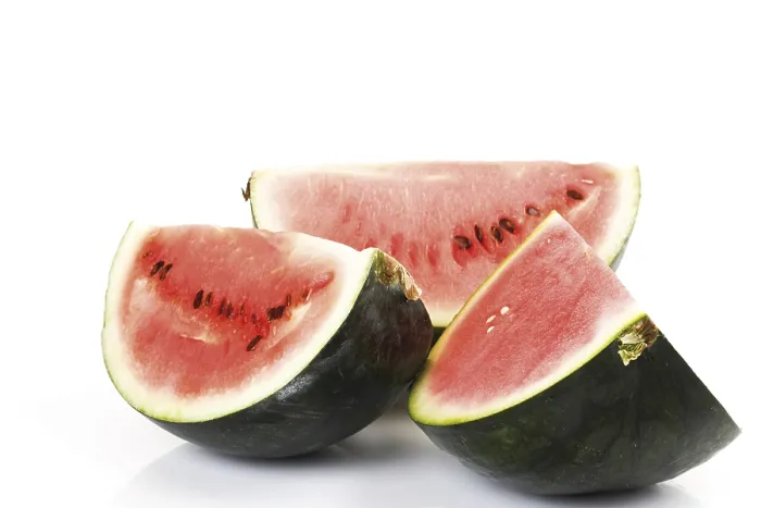 Gerahmter Druck : Gewürfelte Wassermelone. Gerahmter Druck : Gewürfelte Wassermelone.