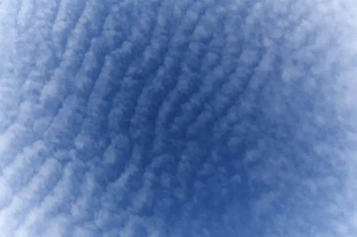 Gerahmter Druck : Kleine weiche Wolken, Cirrocumulus. Gerahmter Druck : Kleine weiche Wolken, Cirrocumulus.