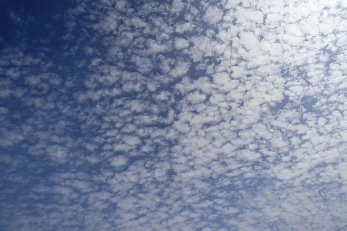 Gerahmter Druck : Cirrocumulus-Wolken Gerahmter Druck : Cirrocumulus-Wolken
