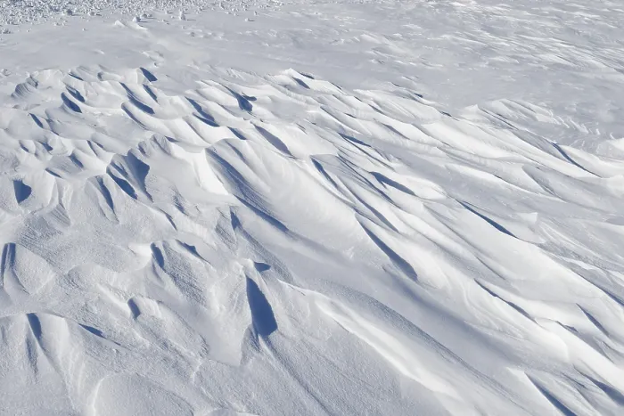 Gerahmter Druck : Schneeverwehrmuster, Provinz Québec, Kanada. Gerahmter Druck : Schneeverwehrmuster, Provinz Québec, Kanada.