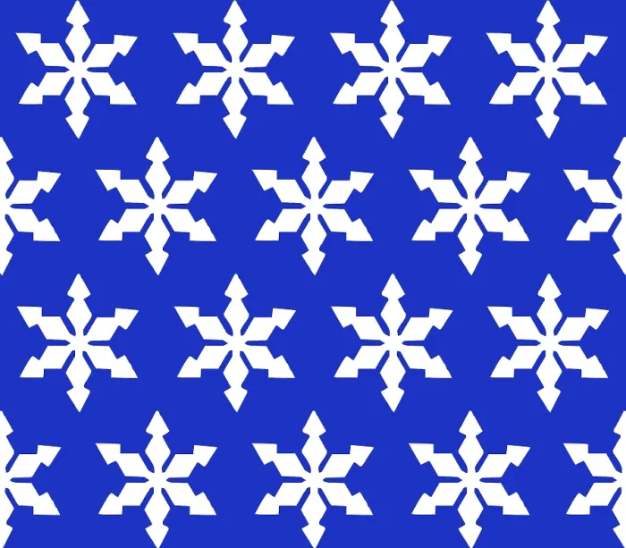 Gerahmter Druck : Schneeflocken, Muster, Hintergrund Gerahmter Druck : Schneeflocken, Muster, Hintergrund