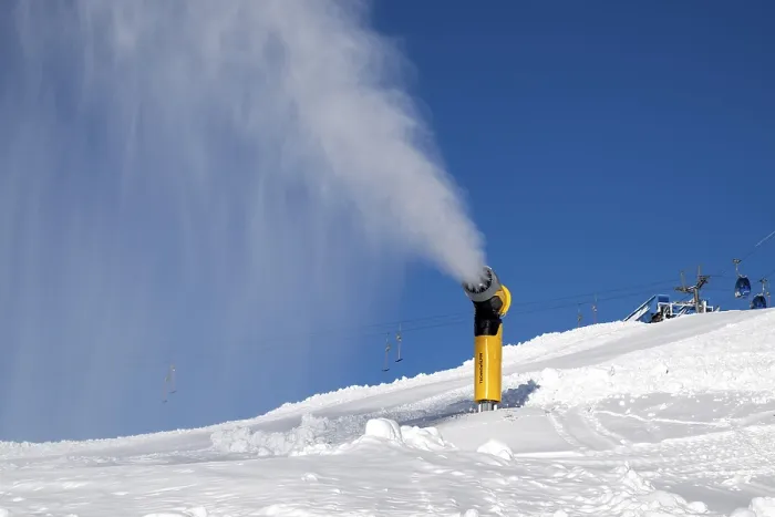 Gerahmter Druck : Schneemachinsystem Gerahmter Druck : Schneemachinsystem