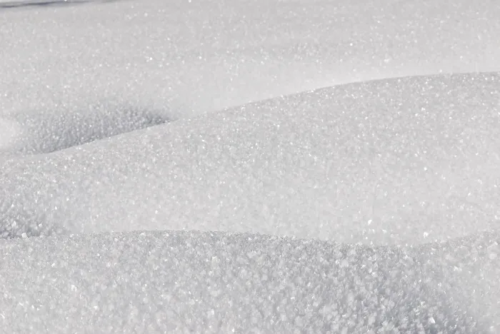 Gerahmter Druck : Schneedecke Gerahmter Druck : Schneedecke