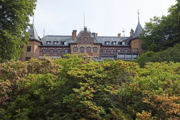 Gerahmter Druck : Schloss und Gärten von Sofiero, Helsingborg Gerahmter Druck : Schloss und Gärten von Sofiero, Helsingborg
