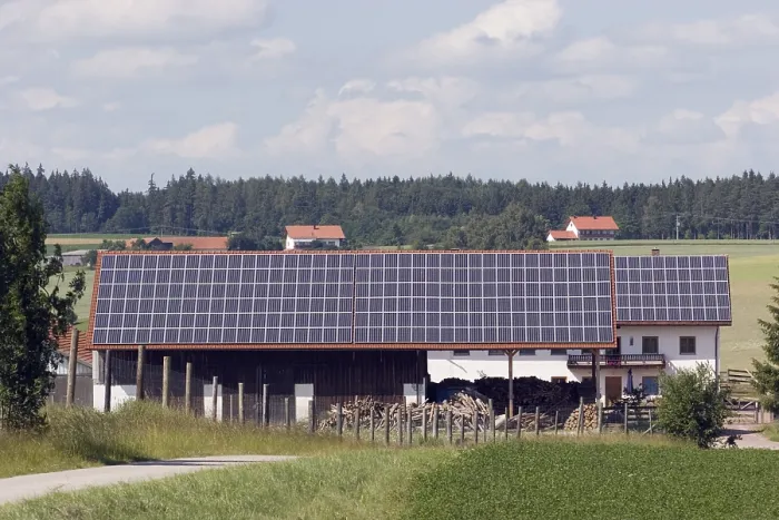 Gerahmter Druck : Sonnenenergie-Anlage Gerahmter Druck : Sonnenenergie-Anlage