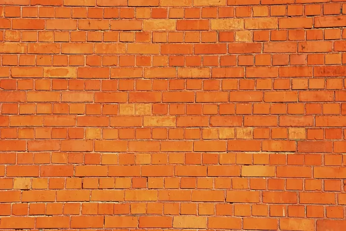 Gerahmter Druck : Mauer aus Ziegelstein. Gerahmter Druck : Mauer aus Ziegelstein.