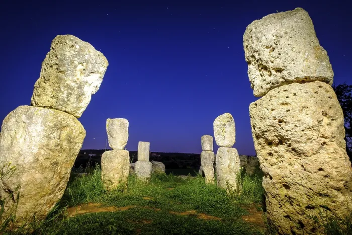 Gerahmter Druck : Son Corro, archäologische Stätte Gerahmter Druck : Son Corro, archäologische Stätte