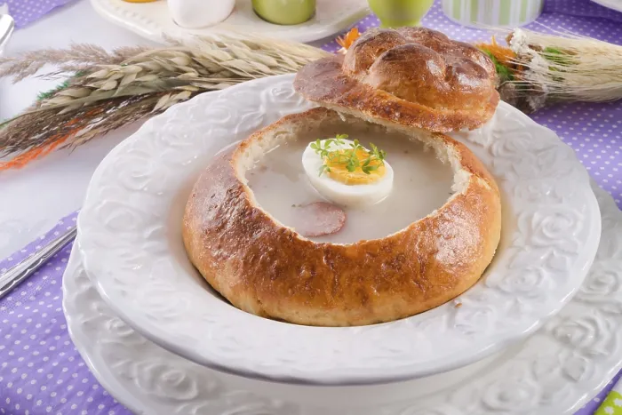 Gerahmter Druck : Sauerrübensuppe Gerahmter Druck : Sauerrübensuppe