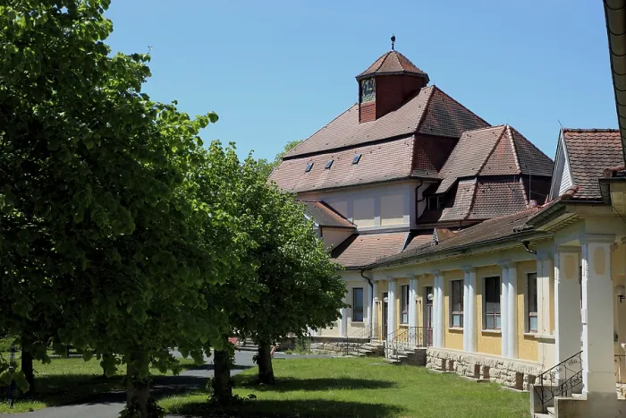 Gerahmter Druck : Badehaus Terassentherme in Bad Colberg, Thüringen, Deutschland (1910) Gerahmter Druck : Badehaus Terassentherme in Bad Colberg, Thüringen, Deutschland (1910)