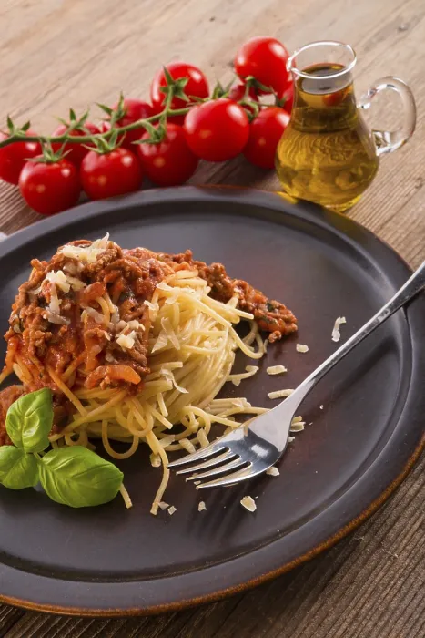 Gerahmter Druck : Spaghetti Bolognese Gerahmter Druck : Spaghetti Bolognese