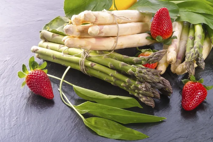 Gerahmter Druck : Spargel Gerahmter Druck : Spargel