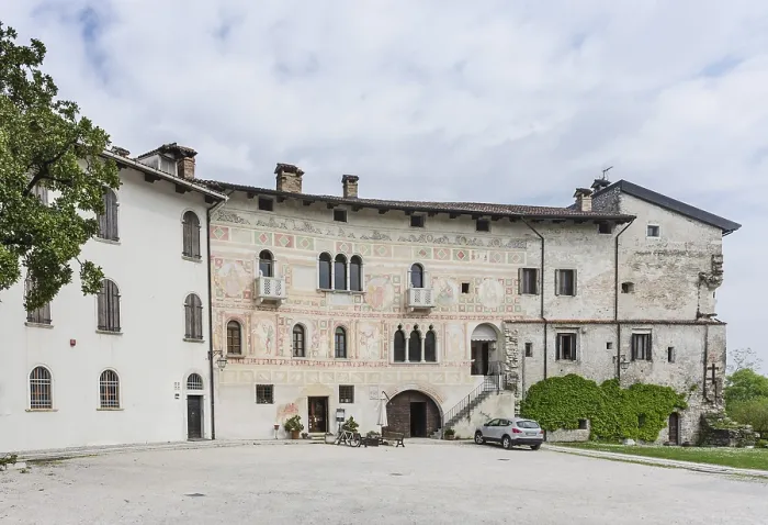 Gerahmter Druck : Schloss Spengenberg, Spilimbergo Gerahmter Druck : Schloss Spengenberg, Spilimbergo