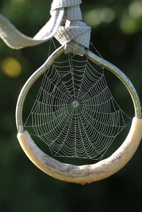 Gerahmter Druck : Spinnennetz mit Tropfen Wasser. Gerahmter Druck : Spinnennetz mit Tropfen Wasser.