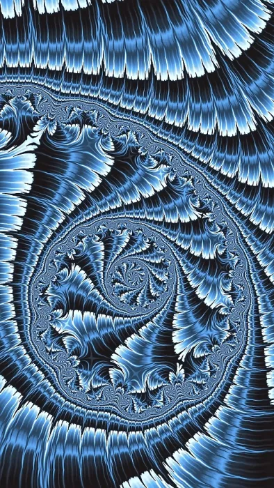 Gerahmter Druck : Spiralornament - abstrakte computer-generierte Bild. Gerahmter Druck : Spiralornament - abstrakte computer-generierte Bild.