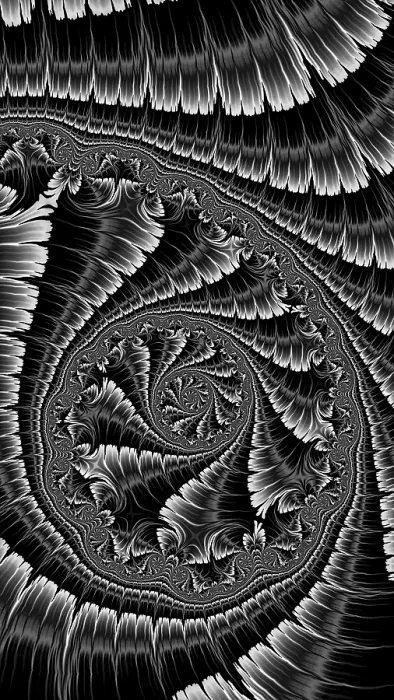 Gerahmter Druck : Spiralornament - abstrakte computer-generierte Bild. Gerahmter Druck : Spiralornament - abstrakte computer-generierte Bild.