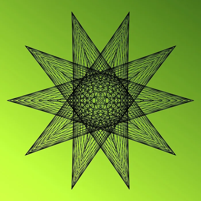 Gerahmter Druck : Spirography Gerahmter Druck : Spirography