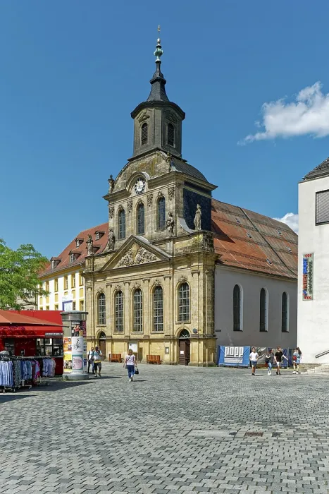 Gerahmter Druck : Marktplatzkirche am Spital Gerahmter Druck : Marktplatzkirche am Spital