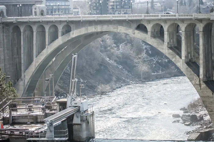 Gerahmter Druck : Spokane Washington Gerahmter Druck : Spokane Washington