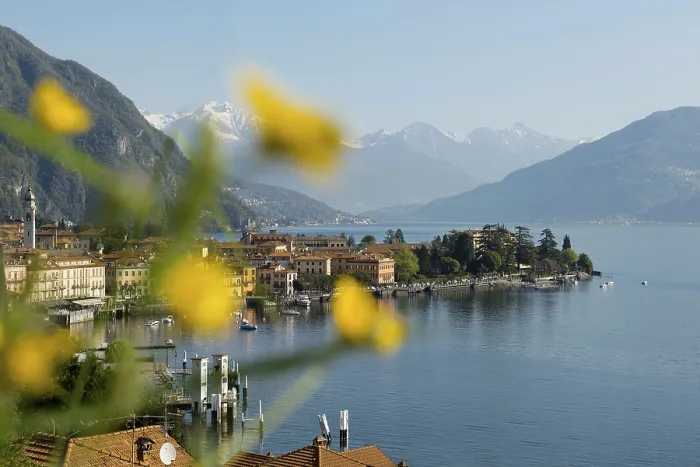Gerahmter Druck : Frühling, Menaggio, Provinz Como Gerahmter Druck : Frühling, Menaggio, Provinz Como